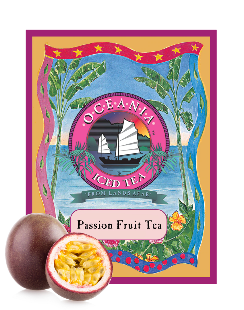 Passion Fruit and Rose Petal Oceania Tea – Caribbean Coffee Company